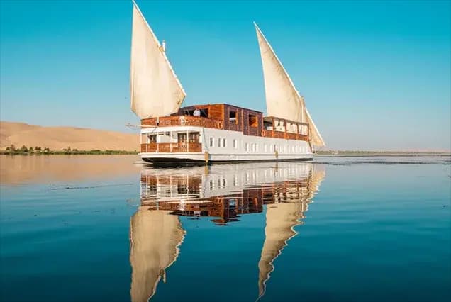 Crucero Meroe Dahabiya por el Nilo