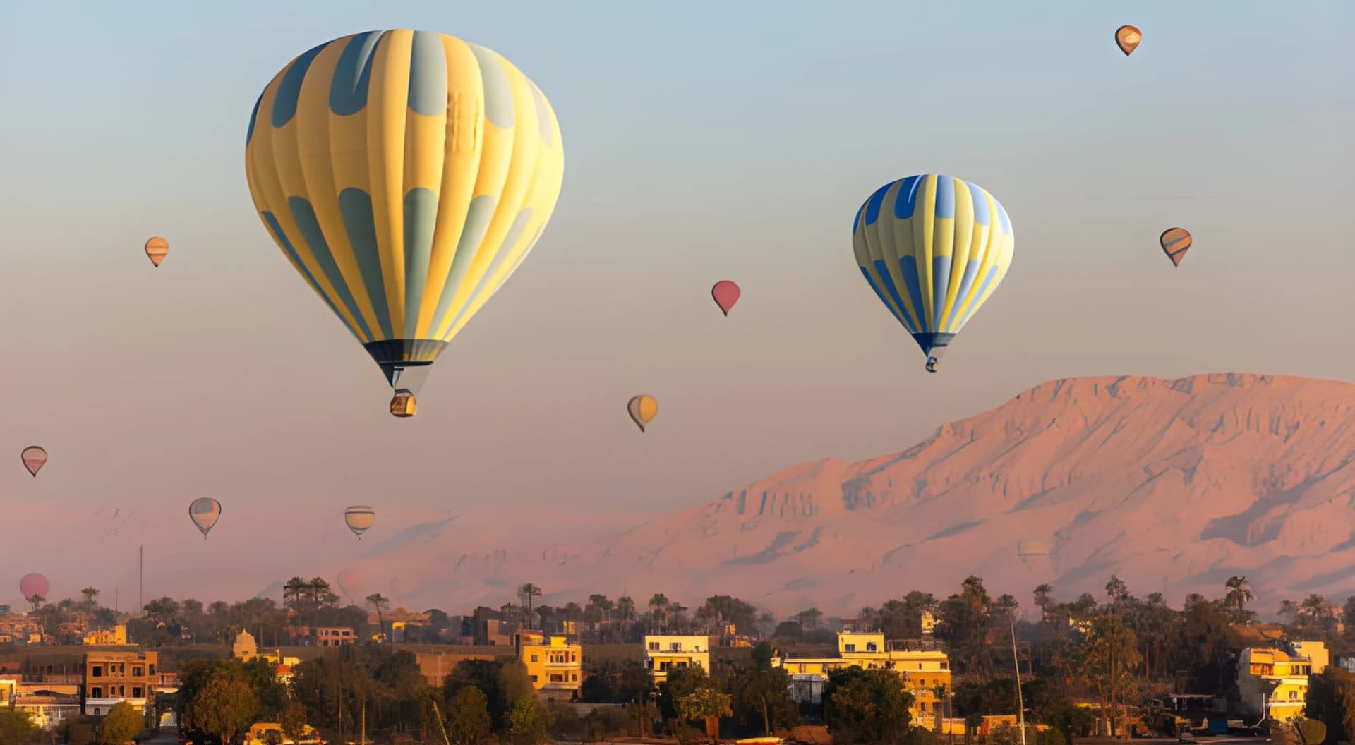 Paseo en globo aerostático en Luxor